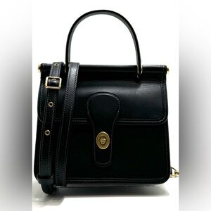 Coach Willis Top Handle 18 With Turnlock Crossbody